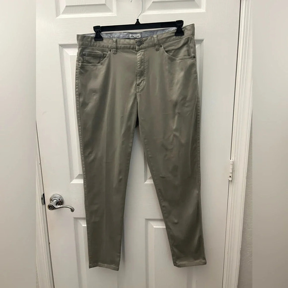 Peter Millar Ultimate Sateen Five-Pocket Pant sz 36 - Picture 3 of 8